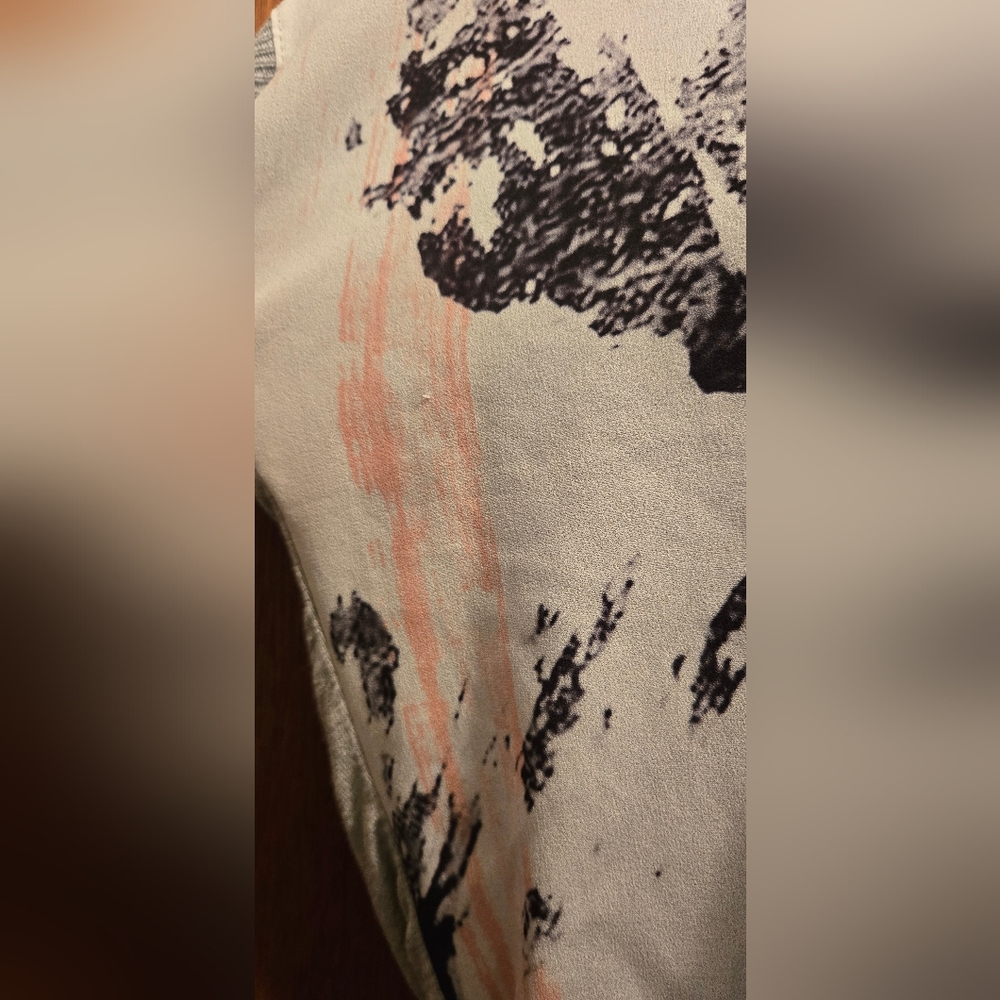 Zara cool multi media/fabric top szS - Picture 5 of 11